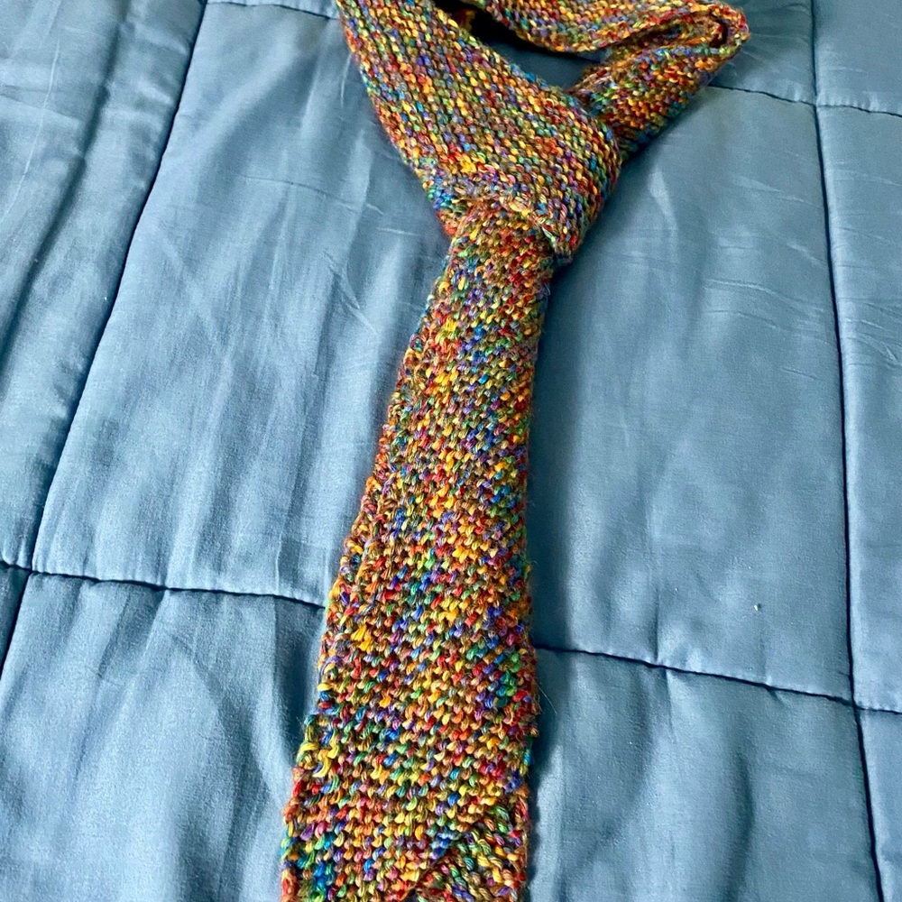Hand Knit Scarf
